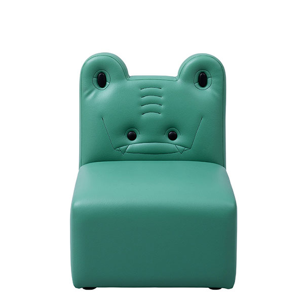 omoio 驚きの高品質!耐久性ばっちりのかわいい子供用シリーズ キッズソファー1P ワニ/KS-1P-WA