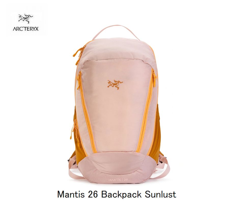 アークテリクス ARC'TERYX Mantis 26L Backpack Sunlust ビジネスバック 26L 国内正規品 バックパック タウンユース L07833100