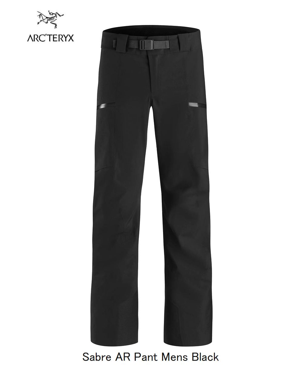 アークテリクス ARCTERYX WHITELINE ホワイトライン Sabre AR Pant Mens Black スキー スノボ スノーボード シェルパンツ ゴアテックス