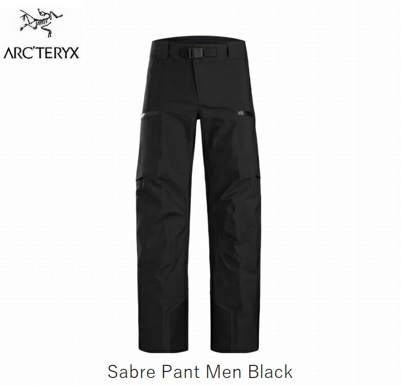 アークテリクス ARC'TERYX Sabre Pant M Black L07987900 スキー スノボ スノーボード シェルパンツ ゴアテックス メンズ バックカントリー 1