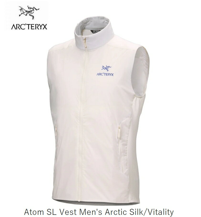 アークテリクス ARCTERYX Atom SL Vest Mens Arctic Silk/Vitality x00000484901 アトム SL ベスト メンズ 国内正規品
