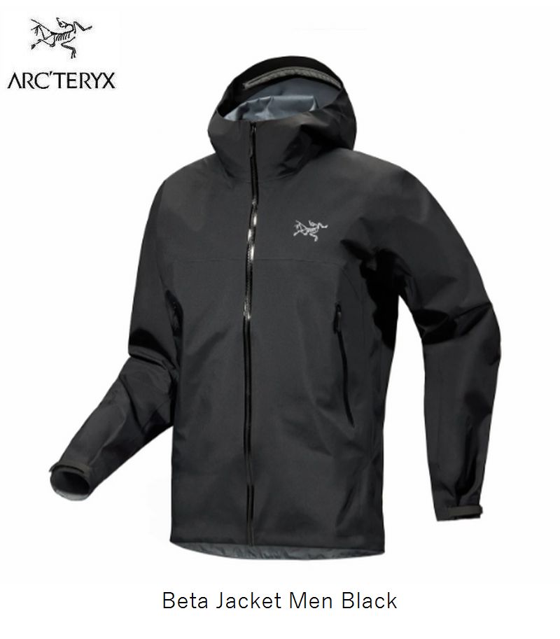 アークテリクス アウター メンズ アークテリクス ARC'TERYX Beta Jacket Men Black X00000858403 ベータジャケット メンズ 国内正規品 BIRDAID ブラック