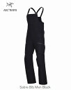 アークテリクス ARC'TERYX Sabre Bib Men Black X00000892401 スキー スノボ スノーボード シェル ビブ パンツ ゴアテ...