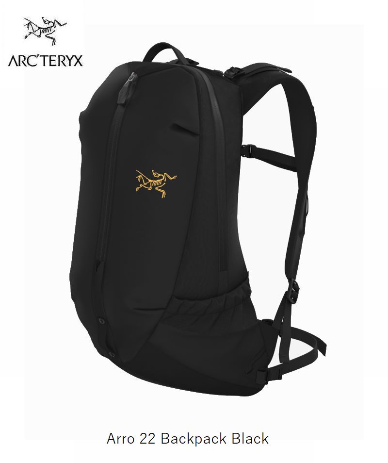 アークテリクス ARC'TERYX Arro 22 Backpack Black アロー 22 バックパック ブラック X00001070601 国内正規品 ビジネス クライミング アウトドア