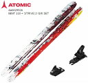 アトミック スキー板 2024 ATOMIC BENT 110+ STRIVE12GW ベント フリーライド フリースタイル ビンディングセット