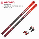 アトミック スキー板 2025 ATOMIC REDSTER G9 FIS REVOSHOCK S + ICON RS 16 レーシング ジュニア マスターズ ...