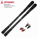 アトミック スキー板 2025 ATOMIC REDSTER S9i PRO + ICON RS 16 ビンディング セット 技術選 デモ マスターズSL