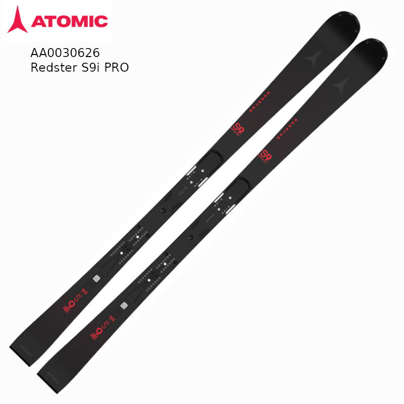 アトミック スキー板 2026 ATOMIC REDSTER S9i PRO IRI BLACK レッドスター デモ 技術選 ショート SL マスターズ スキーのみ