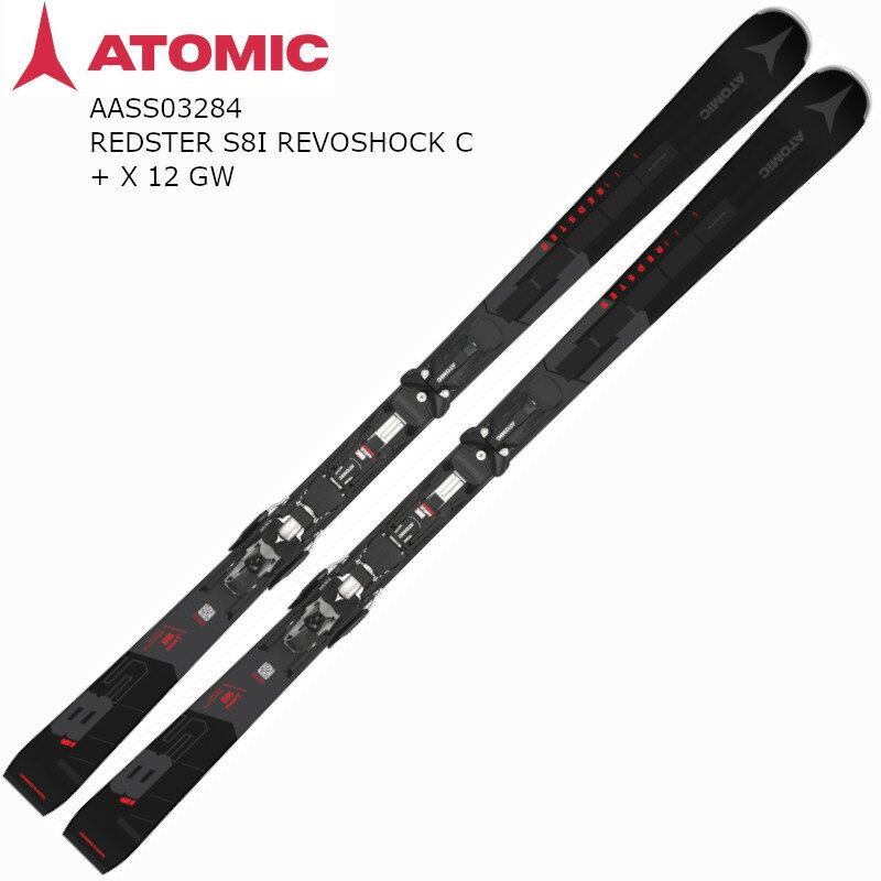 アトミック スキー板 2024 ATOMIC REDSTER S8i REVOSHOCK C + X 12 GW レッドスター デモ ビンディングセット