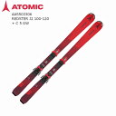 メーカー名：ATOMIC 商品名：REDSTER J2 100-120 + C 5 GW 品番：AASS03306 カラー：Red/Black メーカー希望小売価格はメーカーサイトに基づいて掲載しています