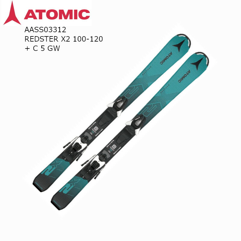 アトミック スキー板 2025 ATOMIC REDSTER X2 100-120 + C 5 GW レッドスター ジュニア キッズ