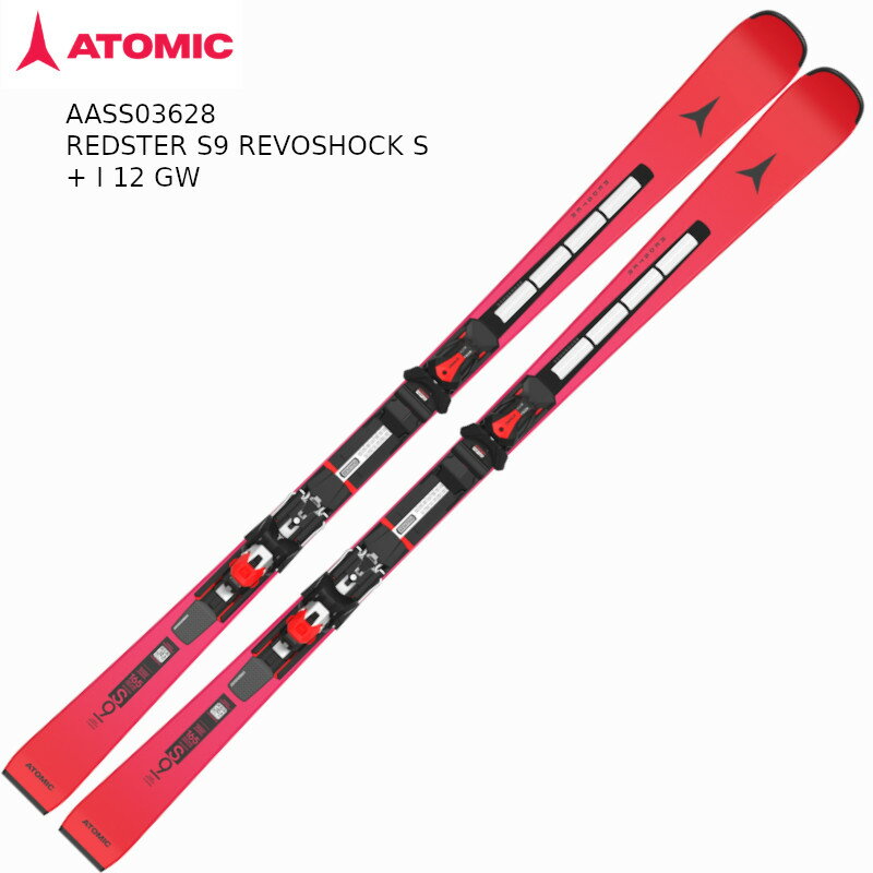 Board - アトミック スキー板 2026 ATOMIC REDSTER S9 REVOSHOCK S + I 12 GW ショート スラローム カーボンブースト