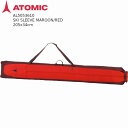 アトミック スキーケース 2025 ATOMIC SKI SLEEVE Maroon Red 205x34cm スリーブ レッド スキーバッグ