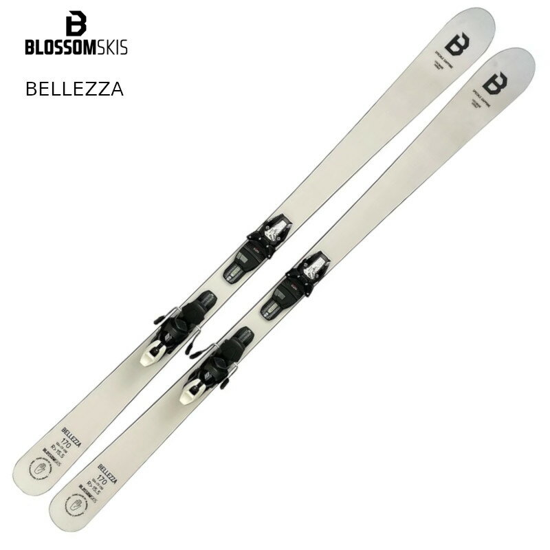 ブロッサム スキー板 2024 BLOSSOM BELLEZZA Binding + Plate SET ビンディング プレート付 日本 オリ..