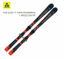 フィッシャー スキー板 2023 2024 FISCHER THE CURV TI TWIN POWERRAIL + RRS10 GW PR 金具付 ビンディン...