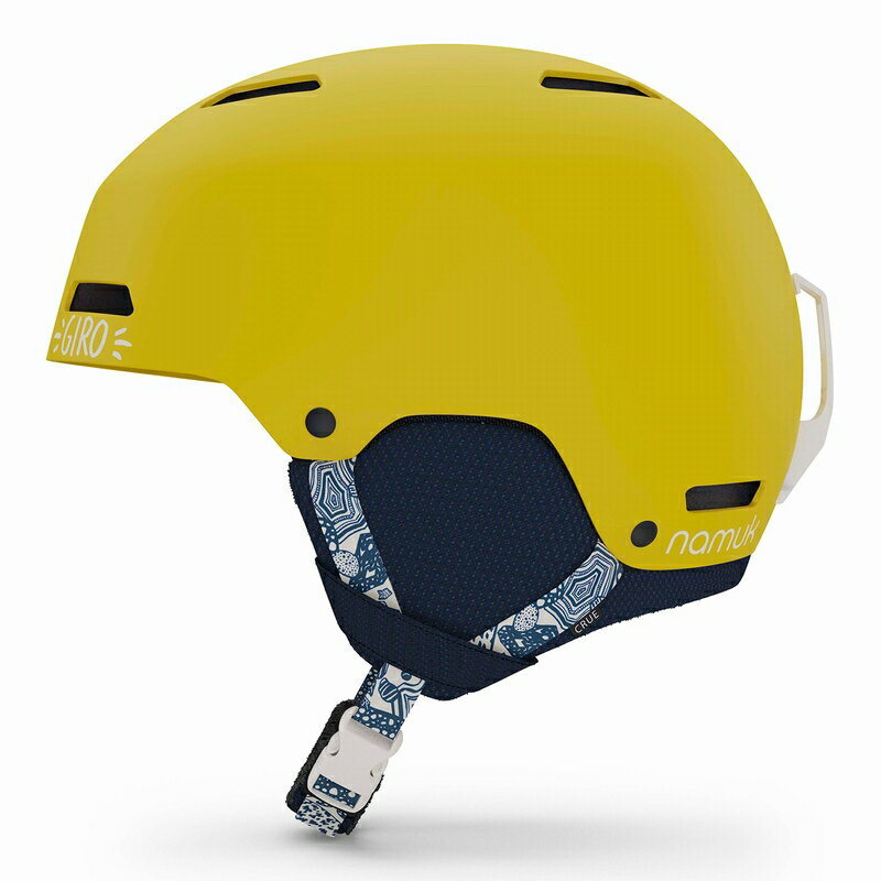 ジロ ヘルメット 2024 GIRO CRUE Naumk Sunflower クルー ジュニア キッズ ヘルメット スキー スノボ 2