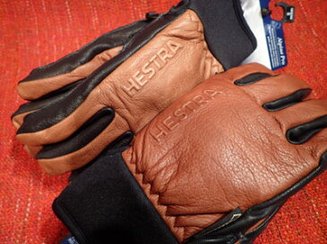 HESTRA へストラ柔らかい革 31910 OMNI GTX FULL LEATHER 750100 BROWN BLACK ゴアテックススキー グローブ メンズ レディス