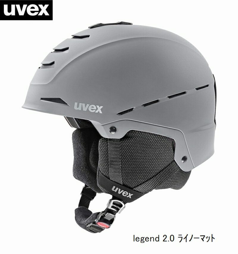 【楽天スーパーセール期間限定大特価】ウベックス ヘルメット 2023 UVEX legend 2.0 ライノーマット スキー スノーボード ヘルメット