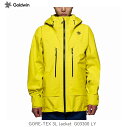 メーカー名：GOLDWIN 商品名：GORE-TEX 3L Jacket 品番：G03300 カラー： LY　LimeYellow 重量：758g（サイズ3） Fabric 〈身生地〉 GORE-TEX 3層（表側：ポリエステル100％（コーティング等樹脂加工）/裏側：ナイロン100％） 〈切替（胸・袖下）〉 GORE-TEX 3層 （表側：ナイロン100％（コーティング等樹脂加工）/裏側：ナイロン100％） 〈ウエストインナーカフ〉ナイロン メーカー希望小売価格はメーカーサイトに基づいて掲載しています