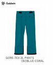 ゴールドウイン スキーウェア 2025 GOLDWIN GORE-TEX 2L PANTS BLUE CORAL メンズ ゴアテックス パンツ