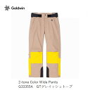 ゴールドウイン スキーウェア 2025 GOLDWIN 2-Tone Color Wide Pants G33355A Graysh Taupe パンツ メンズ...