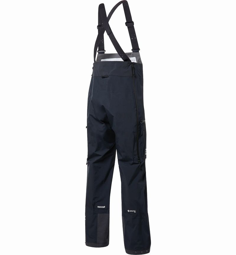 ホグロフス Haglofs Vassi GTX Pro Bib Men True Black メンズ ゴアテックス シェ...