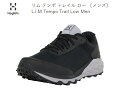 ホグロフス トレイルランニングシューズ Haglofs L.I.M Tempo Trail Low Men TrueBlack/Concrete リム テンポ トレイル ロー メンズ(4)