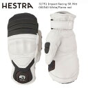 ヘストラ グローブ HESTRA Impact Racing SR Mitt 000540 White Flame red インパクト レーシング スラローム 競技 ミトン