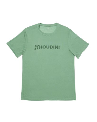 フーディニ HOUDINI Ms Tree Tee Drawing Logo A48 Ginkgogreen メンズ Tシャツ 限定 2