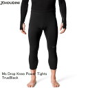 フーディニ HOUDINI Ms Drop Knee Power Tights メンズ ドロップ ニー パワー タイツ 900 True Black