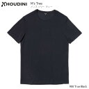 フーディニ HOUDINI Ms Tree Tee 900 True Black ツリー ティー アウドア メンズ シャツ