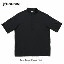 t[fBj HOUDINI Ms Tree Polo Shirt B30 True Black Light Y c[ | Vc