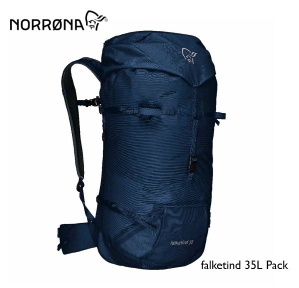 ノローナ NORRONA falketind 35L Pack フォルケティン 35L パック トレッキング アウトドア バックパック IndigoNight