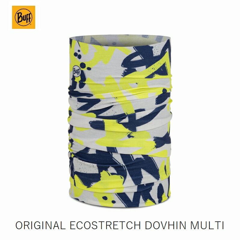バフ BUFF Original EcoStretch DOVHIN MULTI ネックチューフ゛ 多機能 ネック ヘッド マスク ストレッチ 保温 速乾