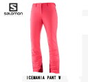  2020 SALOMON ICEMANIA PANT Women LC1211700 Coral ASIAN LENGTH  ѥ ǥ