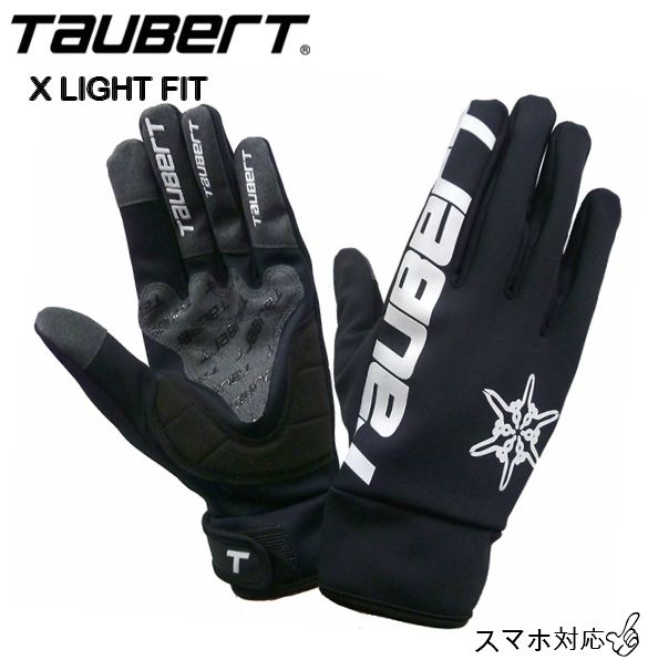 トーバート TAUBERTX LIGHT FIT White クロスライトフィット 薄手 スキーグローブ 春スキーに