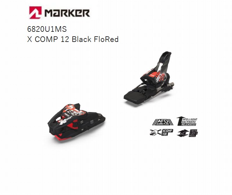 マーカー MARKER XCOMP 12 Black FloRed 6820u1ms