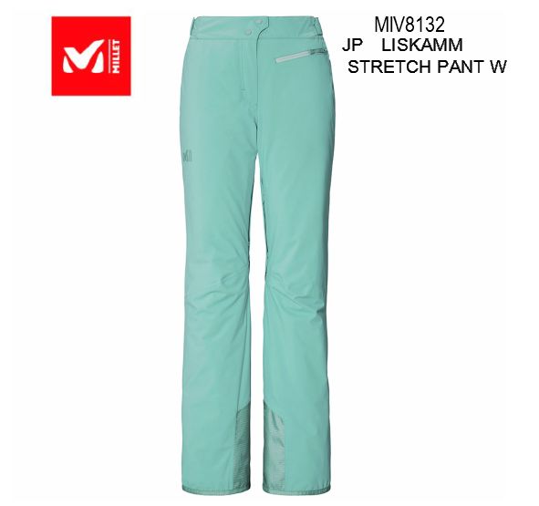 2020 MILLET LISKAMM STRETCH PANT W AgarwGreen ミレー スキーウエア パンツ レディス ボトムス