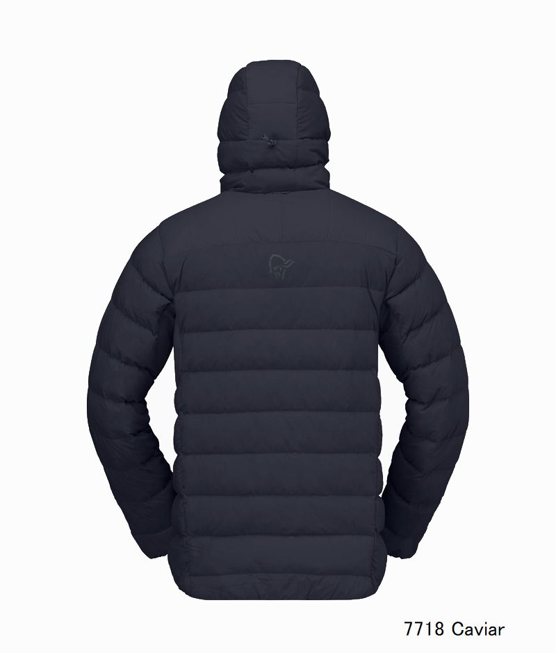 ノローナ NORRONA femund down700 Zip Hood Men Caviar メンズ フェムンド ダウン700 ジップ フード ダウンジャケット