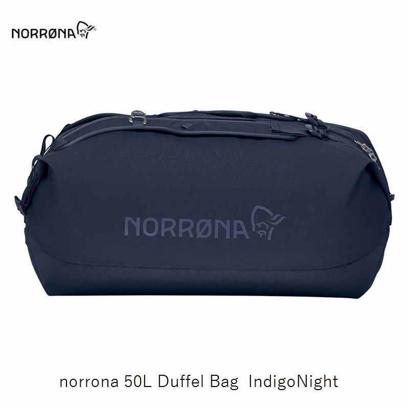 Rakuten - ノローナ NORRONA norrona 50L Duffel Bag Indigo Night ノローナ 50L ダッフル バッグ 軽量 バックパック