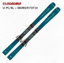 オガサカ スキー板 2026 OGASAKA ユニティ U-PC/BL + MARKER FDT10 センター81mm 快適な滑走体験