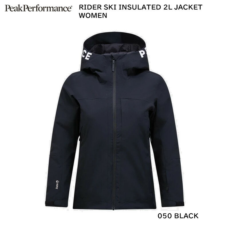 メーカー名：PeakPerformance 商品名：W Rider Ski Jacket 品番：G78853 カラー：050 Black 伸縮性のある Hipe 生地で作られたこのスキージャケットは、通気性を保ち快適ながら風と水からの保護に優れています。合成パッドで断熱され、ヘルメット対応フード、サムホール付きリストゲイター、複数のジップポケットなどさまざまなスマートなディテールが装備されています。これはまさに冬の冒険に最適なジャケットです。 フィット：スリム インサレーション：合成生地のインサレーション 通気性：10.000g/m2/24h 防水性：10.000mm レイヤリング：断熱シェル 特徴：防水、透湿、防風、2WAYストレッチ、保温、耐久性 素材：袖の詰め物：100% ポリエステル；ポケット: ポリエステル 100%、ポリエステル 57%、リサイクル ポリエステル 43%；スカート：100% リサイクルポリエステル；袖口：77% ポリアミド、23% エラスタン；襟：100% ポリエステル；本体インサート：100% ポリエステル；ボディ裏地：100% リサイクルポリエステル；シェル：表面：60% リサイクルポリエステル、40% ポリエステル - メンブレン：100% ポリウレタン;表面: 表面: 60% リサイクルポリエステル、40% ポリエステル - メンブレン：100% ポリウレタン；スリーブ： 96% ポリアミド、4% エラスタン 製品重量：0.84kg メーカー希望小売価格はメーカーサイトに基づいて掲載しています