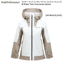 ピークパフォーマンス スキーウェア 2025 Peak Performance W Rider Tech Insulated Jacket G79822 ライダ...