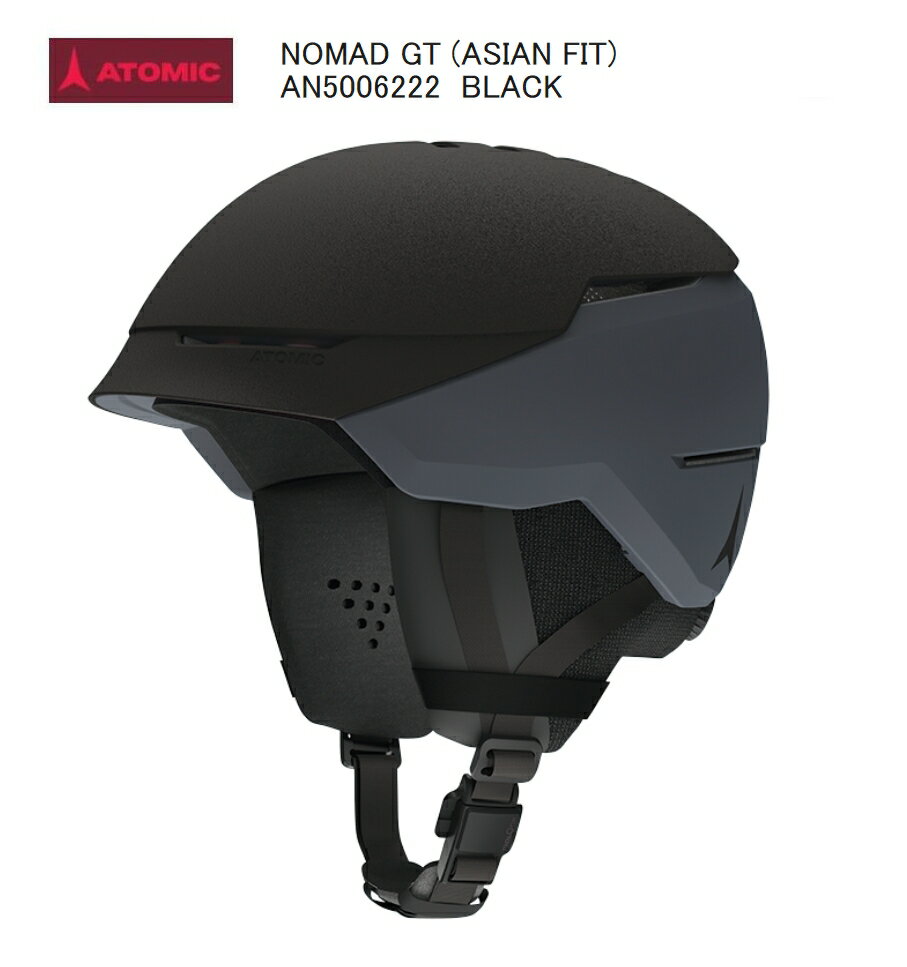 アトミック ヘルメット 2023 ATOMIC NOMAD GT (ASIAN FIT) Black 大人用 ノマド オールマウンテン AN5006222