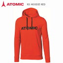 アトミック フーディ 2023 ATOMIC RS HOODIE Red レーシング レース パーカー レッド