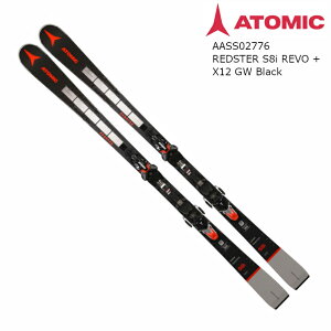 アトミック 2022 ATOMIC REDSTER S8i REVO + X12 GW Black レッドスター ビンディングセット 21 22