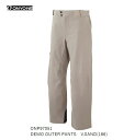 オンヨネ スキーウェア 2025 ONYONE Demo Outer Pants V.Sand デモアウター パンツ ユニセックス
