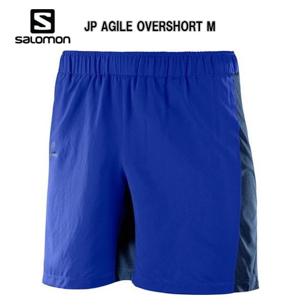 サロモン SALOMON 18FW JP AGILE OVERSHORT M メンズ L40218300 SurfTheWeb トレイルランニング ショーツ 短パン