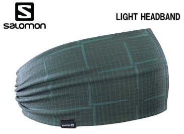 SALOMON 19SS LIGHT HEADBAND ヘッドバンド バンダナ LC1039900 UrbanChic BalsamGreen