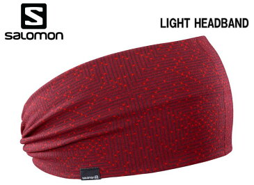 SALOMON 19SS LIGHT HEADBAND ヘッドバンド バンダナ LC1040000 BIKING RED/NIGHT SKY